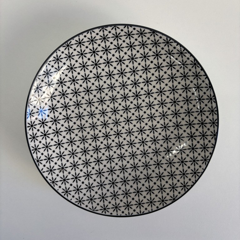 Piatto fondo decoro orientale
